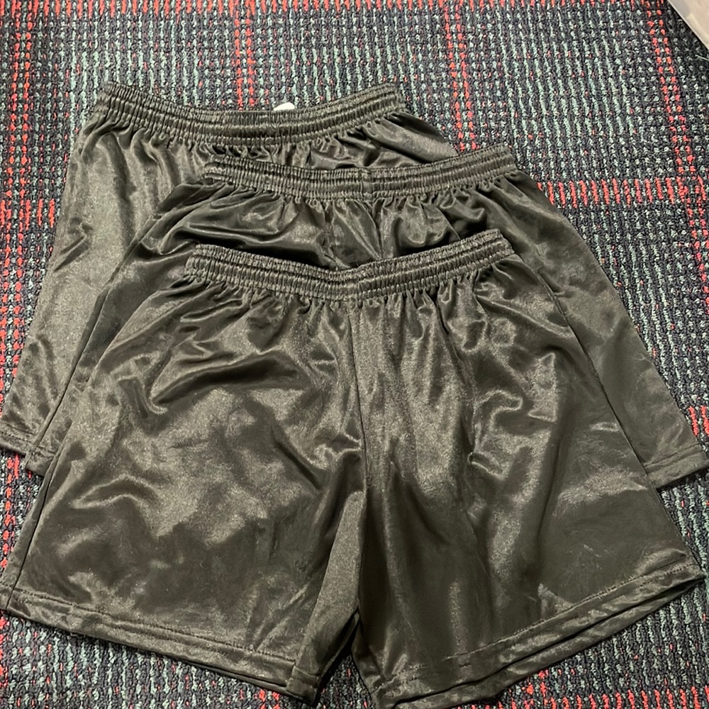 3 PAIR soccer shorts, Youth L